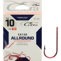 Крючки Cobra Allround серии CA120 разм. 018 10шт.
