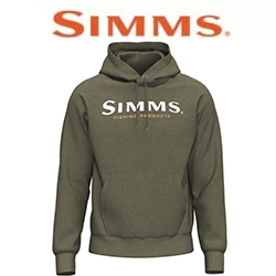 Simms Logo Hoody, Forest