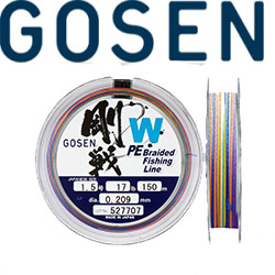 Gosen W4 braid 150м Multi Color