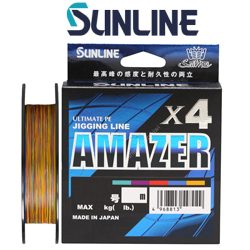 Sunline SaltyMate Amazer PEx4 [10m x 5color] 200m