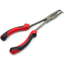 Плоскогубцы рыболовные удлиненные изогнутые Namazu Pro Bent Nose Pliers, L-290 мм
