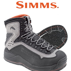 Simms G3 Guide Boot Felt Steel Grey