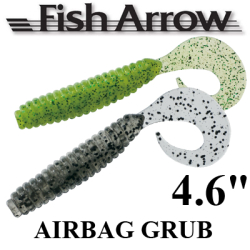 Fish Arrow AirBag Grub 4.6"