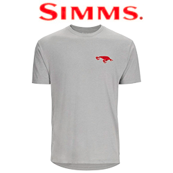 Simms Square Bill T-Shirt, Cinder Heather