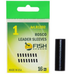 Трубка обжимная Fish Season Rosco, №1, 0,84 мм/1,57 мм (уп. 16  шт.)