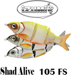 Izumi Shad Alive 105 Fast Sinking