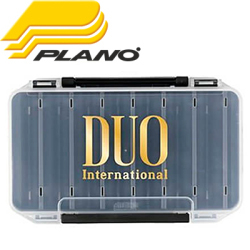 DUO Revers Lure Case 100 #Pearl Black/Gold Logo