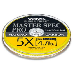 Леска флюорокарбоновая Varivas Super Tippet Master Spec Pro Fluorocarbon 50m 8X 1.8LB