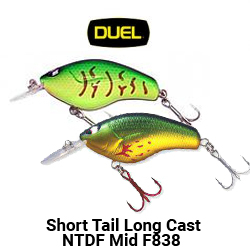 Duel Short Tail Long Cast NTDF Mid F838