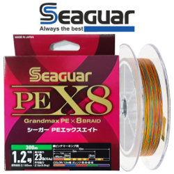 Seaguar X8 Grandmax 300m многоцветная