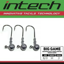 Джиг-головка Intech Big Game Puncher Jig head №8/0 (26 g (3 шт.))