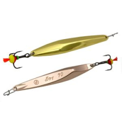 Блесна вертикальная EcoPro Spy 70мм 15гр. цв. G/C