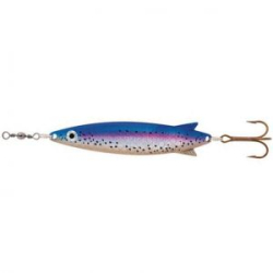 Блесна колеблющаяся Abu Garcia Toby Salmo 30g цв. SILVER/BLUE GLITTER