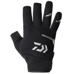Перчатки Daiwa DG-8424W Cold Protection Light Grip Gloves 3 Long Cut (Black) 2XL (4550133488955)