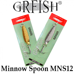 Grfish Minnow Spoon MNS12