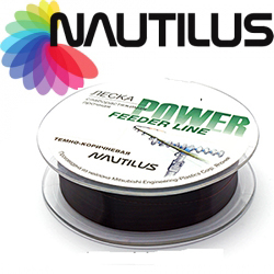 Nautilus Power Feeder Dark Brown 300m