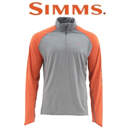 Simms Ultra-Wool Core 1/4 Zip Simms Orange