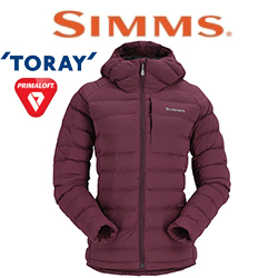 Simms Women's ExStream Insulated Hoody, Mulberry