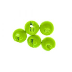 Вольфрамовая головка Namazu Pro TiA Tungsten Head Trout, р. 2,4, вес 0,1 г, цв. фц. шартрез (5 шт.)