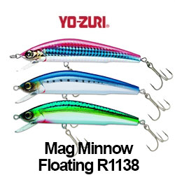 Yo-Zuri Mag Minnow Floating R1138