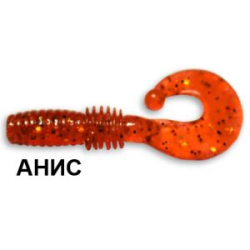 Силиконовая приманка Crazy Fish Power Mace 10-4-4-1 анис цв. cherry (вишня)