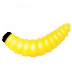 Мягкие приманки LureMax Wood Worm 1''/2,5см, LSW1-016 Yellow Corn (10 шт.)