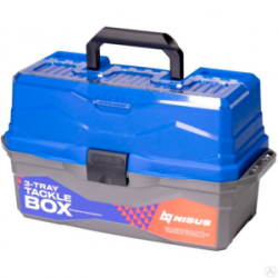 Ящик для снастей Nisus Tackle Box (N-TB-3-B) трехполочный синий