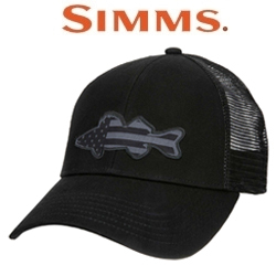 Simms USA Walleye Trucker, Black