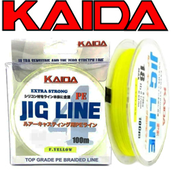 Kaida Jig Braid Line x4 PMZ-040 ярко-желтая 150м 