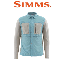 Simms GT TriComp LS Shirt Cadet Blue