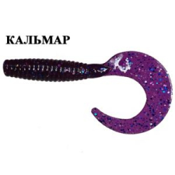 Силиконовая приманка Crazy Fish Angry Spin 4" 83-100-98-6 кальмар цв. Space