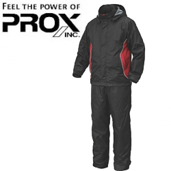 Prox Permability Rain Suits Black/Red