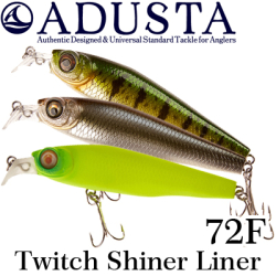 Adusta Twitch Shiner Liner 72F