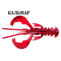 Силиконовая приманка Crazy Fish Nimble 3.2" 72-80-73-6-F кальмар цв. blue ruby (синий рубин)