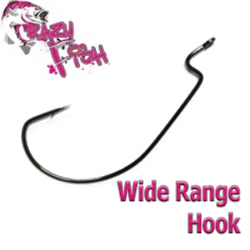 Crazy Fish Wide Range Offset Hook WROH