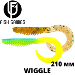 Fish Games Wiggle (Вьющийся) 210мм