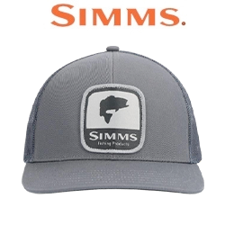 Simms Double Haul Icon Trucker, Bass Gunmetal