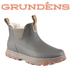 Grundens Deviation Sherpa Ankle Boot, Brown