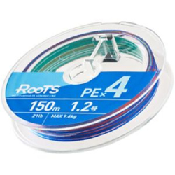 Шнур PE Gosen Roots PEx4 5colors 150m #1.2 21 LB