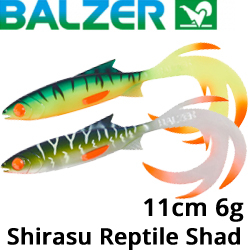 Balzer Shirasu Reptile Shad 11см 6гр.