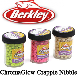 Berkley PowerBait ChromaGlow Crappie Nibble Asst