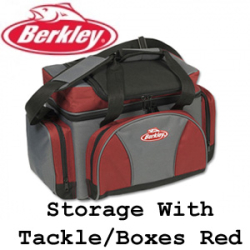 Berkley Storage With T/Boxes Red