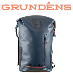 Grundens Wayward Roll Top Backpack, Dark Navy, 38л
