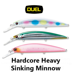 Duel Hardcore Heavy Sinking Minnow 110S F975 