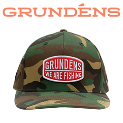 Grundens We Are Fishing Camo Trucker, Camo