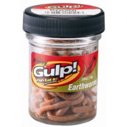 Приманка съедобная черви земляные Berkley Gulp Earthworms 10cm 31гр. цв. Natural Brown