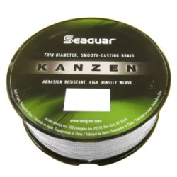 Шнур плетеный Seaguar Kanzen 457m White, 80 lb, 0,47mm; 36.3 kg.