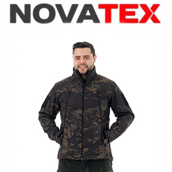 NovaTex «Альфа» (софт-шелл, черный мультикам) 7.62