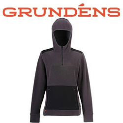 Grundens Women's Bering Fleece Hoodie, Anchor