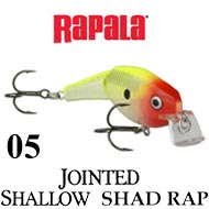 Rapala Jointed Shallow Shad Rap 05